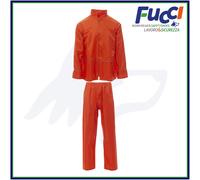 Completo antipioggia Payper Set-Nylon giacca pantalone impermeabile moto lavoro
