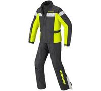 Tuta Antipioggia TOURING RAIN KIT Nero Giallo Fluo SPIDI - UE: 3XL