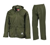 Completo antipioggia - Uomo (Giacca e Pantalone) (XL) (Oliva)