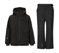 Completo antipioggia Whistler Drizzle/Rossburg, junior, nero