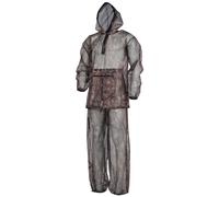 Completo Antizanzare 2 Pezzi Pantaloni Giacca Hunter Marrone M / L