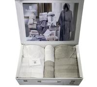 Completo Bagno Uomo Donna Renato Balestra "Etiopia" 6 Pezzi Spugna 100% Cotone
