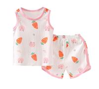 Completo Bambino 2 Pezzi Abbigliamento Set per Bambini Estivi Pagliaccetto Maniche Corte con Bottoni Tessuto Traspirante Camicia Quadri Manica Corta Tutina Neonato Casual Ideale Come Regalo Bimbo