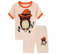 Completo Bambino 2 Pezzi,Coordinato Estivo Tuta Neonata Unisex+Pantaloncini Bimbo Completini e Coordinati Gentiluomo Cotone Lino Maglietta Pantaloncini Set di pezzi con da ginnastica Casual Mare Spiag