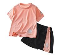 Completo Bambino 2 Pezzi,Neonato Maschio Camicia Manica Corta Set di Abiti per Neonati Vestiti Coordinati T-shirt Maniche Corte Ricamate pezzi con tuta da ginnastica Conforto garantito tutto il giorno