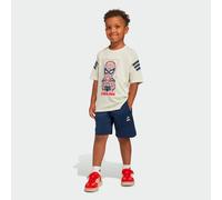 Completo Bambino Adidas MARVEL SPIDER-MAN - Bianco/Blu
