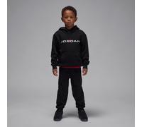 Completo baseline in 2 pezzi in fleece Jordan - Bambino/a - Nero