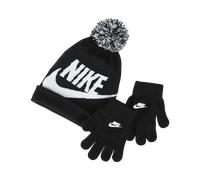 Completo berretto e guanti Nike - Bambino/a - Nero TAGLIA UNICA