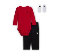 Completo body a manica lunga Jordan Essentials - Bebè - Rosso 0-6M