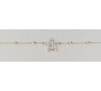 COMPLETO BRACCIALE COLLANA ARGENTO 925 MAGLIA ROSARIO MODA ESTATE DONNA RAGAZZA