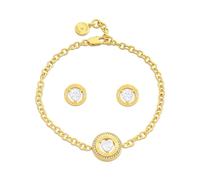 Completo Bracciale e Orecchini Michael Kors Fashion Dorato