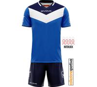 COMPLETO CALCIO CALCETTO GIVOVA KIT CAMPO INTERLOCK - KITC53 maglia+pantaloncino
