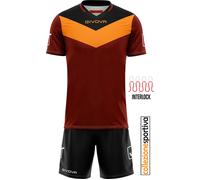 COMPLETO CALCIO CALCETTO GIVOVA KIT CAMPO INTERLOCK - KITC53 maglia+pantaloncino