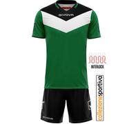 COMPLETO CALCIO CALCETTO GIVOVA KIT CAMPO INTERLOCK - KITC53 maglia+pantaloncino