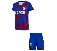 Completo Calcio Maglia Pantaloncini Barça Bambino Ragazzo Collezione Ufficiale FC Barcelona - 6 Anni