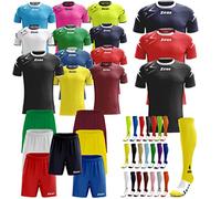 Completo Calcio Maglia Pantaloncini Calzettoni Zeus Mida Maglietta Personalizzabile con Nome e Numero Maglie Calcio Personalizzate Bambino AdultoPS 41076