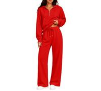 Completo casual composto da felpa con cappuccio, maglia a mezza zip e panta | Completo Gonna Lunga E Top Corto Curvy Economiche Bordeaux Pesanti Danza Argento Maschile Modelli Tendenza Pezzo Valle