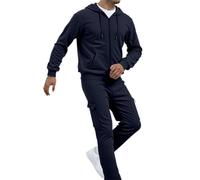 Completo Casual da Uomo in Tinta Unita, Comodo e Rilassato, da Indossare tu