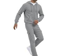 Completo Casual da Uomo in Tinta Unita, Comodo e Rilassato, da Indossare tu