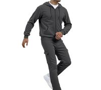 Completo Casual da Uomo in Tinta Unita, Comodo e Rilassato, da Indossare tu