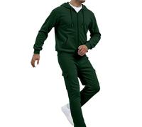 Completo Casual da Uomo in Tinta Unita, Comodo e Rilassato, da Indossare tu