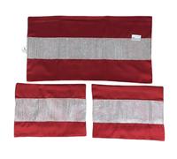 Completo centrini e runner set 3 pezzi Renato Balestra con strass Provenza 0751