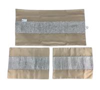Completo centrini e runner set 3 pezzi Renato Balestra con strass Provenza 0751