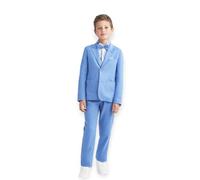 Completo cerimonia comunione IDO per ragazzo 14 anni - 164 cm color azzurro cielo con giacca e pantalone