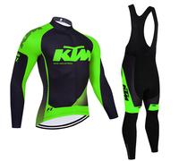 Completo ciclismo Invernale KTM new MTB Felpato Termico Alta Qualita'