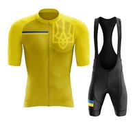 COMPLETO CICLISMO UCRAINA 2025 GIRO D'ITALIA TOUR MAGLIA SALOPETTE SET