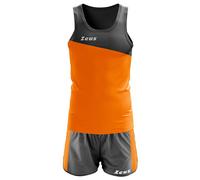 Completo Completino Canotta Pantaloncini Gara Allenamento Corsa Run Running