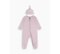 Completo con tutina con piedini e cappello per neonati Rosa / Rapture Rose levi > clothing > baby
