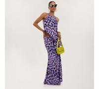 Completo coordinato Anika con top asimmetrico multicolore e gonna, set coordinato da donna, outfit estivi da donna, outfit da vacanza, outfit da uscita notturna da donna, outfit da appuntamento, outfi