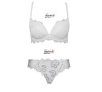 COMPLETO COORDINATO LORMAR DESIDERIO PIZZO PUSH UP SENZA FERRETTO 4 VARIANTI