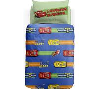 Completo Copripiumino Caleffi Cars Piston Cup singolo piazza e mezza cotone 100%