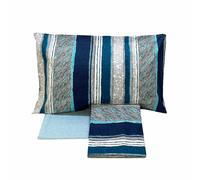Completo copripiumino copripiumone double face cotone SIDEWARD Bassetti Time