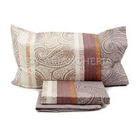 Completo copripiumino matrimoniale Bassetti Sultana-Tortora