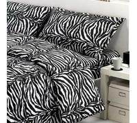 COMPLETO COPRIPIUMINO Singolo - 1Piazza e 1/2 - Matrimoniale zebrato zebra