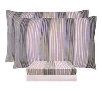 Completo copripiumone matrimoniale Bassetti Bright a righe 41