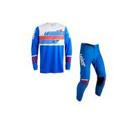 Completo Cross Leatt 3.5 V.27 Stripes BlueXS Stripes Blue
