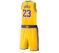 COMPLETO DA COLLEZIONE BAMBINO(8-14 ANNI)-BASKET-LOS ANGELES LAKERS-LEBRON JAMES