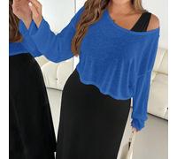 Completo da donna taglia grande, composto da blusa bianca a maniche lunghe leggera e traspirante per protezione dal sole e abito lungo nero smanicato, casual e comodo, per primavera ed estate, stile Y