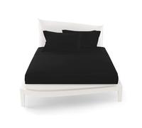 COMPLETO DA LETTO MATRIMONIALE TINTA UNITA LENZUOLA COORDINATO COPRICUSCINI