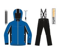 COMPLETO DA NEVE SCI UOMO ASTROLABIO AST- AE9C-EU7 col. blu/nero/bianco