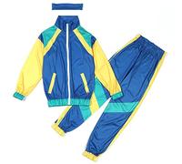 Completo da ragazza, primavera, estate, due pezzi, a maniche lunghe, pantaloni sportivi, con fasce per abbigliamento comodo per la prima infanzia