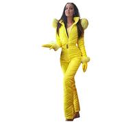Completo Da Sci Donna Abbigliamento Per Montagna Completo Da Neve Giacca Pantaloni Da Sci Elasticizzati Tuta Lavoro Abbigliamento Sportiva Aderenti Tuta Sci Vintage Donna Tute Complete Offerte