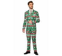 Completo Da Uomo Natalizio Nordico Verde Suitmeister