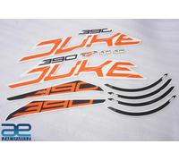 Completo Decalcomanie Grafiche Kit Adesivi Bianco Serbatoio Per KTM Duca 390