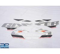 Completo Decalcomanie Grafiche Kit Adesivi Nero Serbatoio Per Suzuki