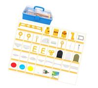 Completo di Fisica Ottica Esperimento Box Set Portatile Ottico Didattico Aiuto Per Laboratori Educativi E Ricerca Scienza Dispositivo di Misura Ottica Ad Alta Precisione